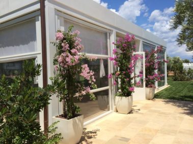 Carpenteria - Infissi - Vetrate Mobili - Coperture Frangisole - Tende Ermetiche - Tensostrutture - Vetrate Panoramiche - Monopoli - Martina Franca - Fasano - Bari