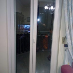 PORTA IN ALLUMINIO A RIBALTA